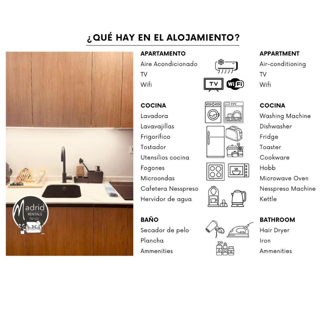 Nuevo Apartamento En Madrid Centro A 2 Calles De Gran Via Luaran gambar