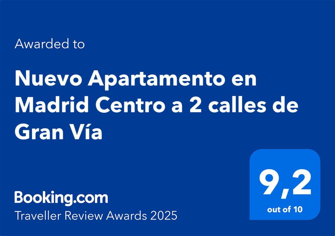 Nuevo Apartamento En Madrid Centro A 2 Calles De Gran Via Luaran gambar